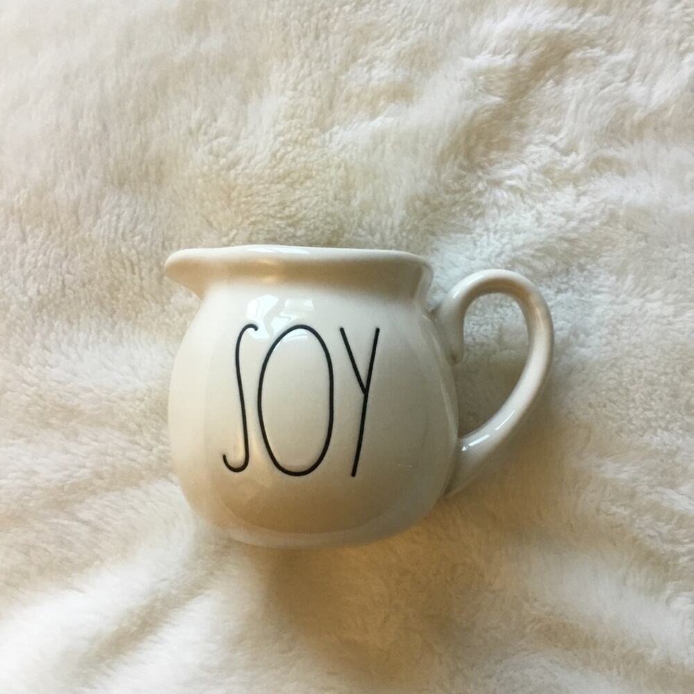 Rae Dunn White "SOY" Creamer